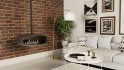 Deckenmontierter Biokamin New York Hein & Haugaard UFO-80 Mega