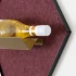 Weinregal für 1 Flasche an Akustikpaneel