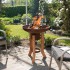 Woody Cortenstahl Feuerstelle